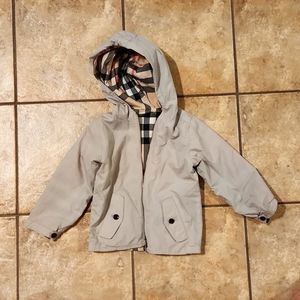 Toddler Boys Burberry Reversable Jacket